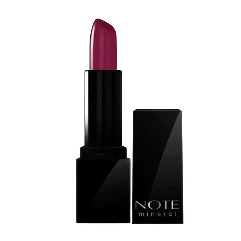 Note-Mattemoist-Mineral-Lipstick01 رژ لب جامد نيمه مات نوت مدل Mineral شماره 05