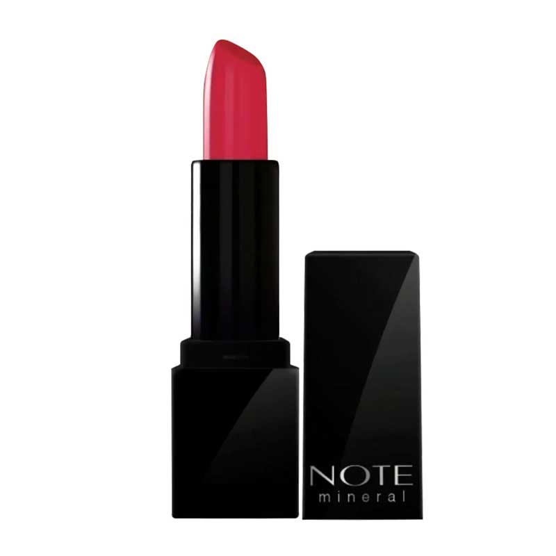 Note-Mattemoist-Mineral-Lipstick04 رژ لب جامد نيمه مات نوت مدل Mineral شماره 03