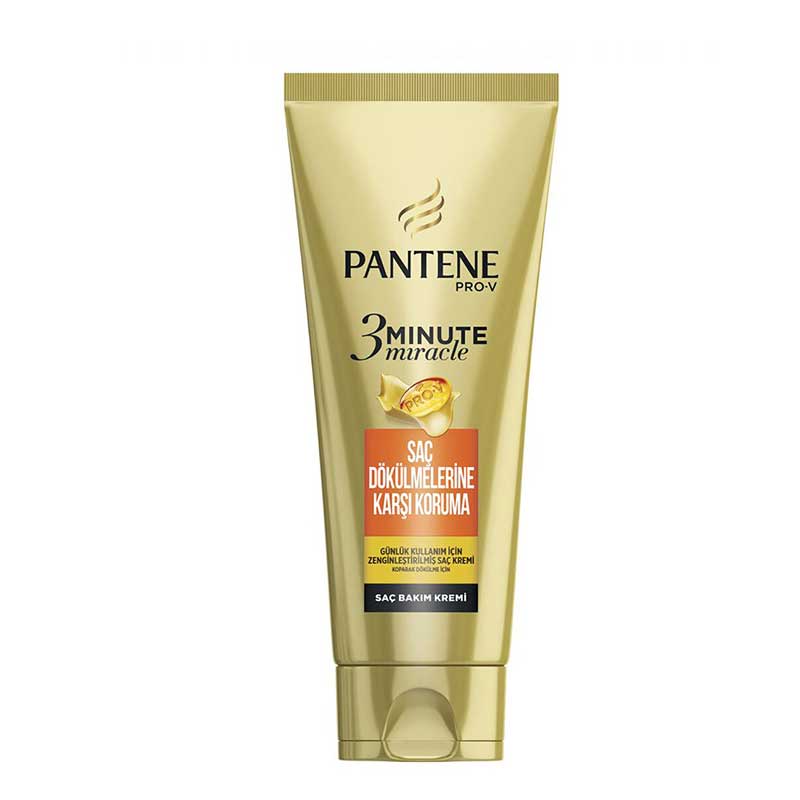 Pantene-3-minute-Anti-Hair-Loss-Mask,-Volume-200-ml ماسک مو ضد ریزش 3 دقیقه ای پنتن حجم 200 میل