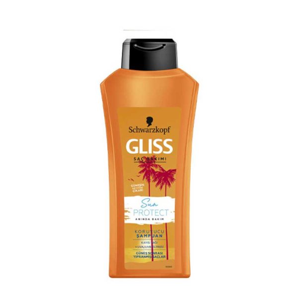شامپو محافظ مو شوآرتزکف پروفشنال سری گلیس مدل Sun Protect حجم 525 میل