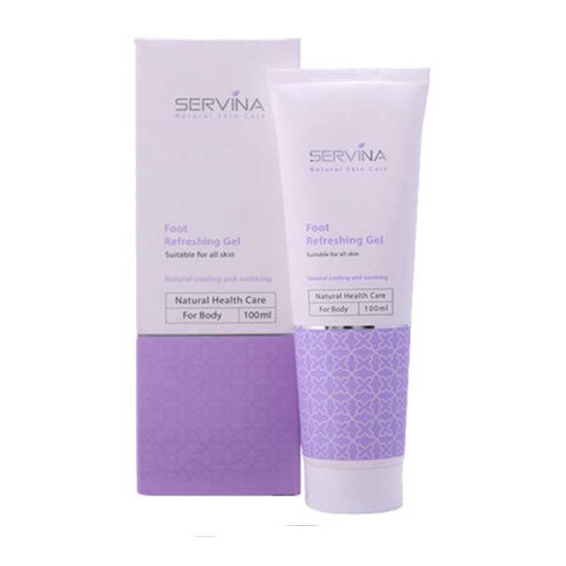 Servina-Foot-Refreshing-Gel-100ml ژل طراوت دهنده پا سروینا 100 میل