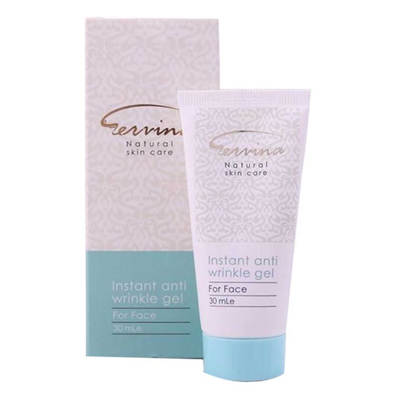 Servina-Temperory-Anti-Wrinkle-Gel-For-All-skin-Types-30ml ژل ضد چروک موقت صورت سروینا مناسب انواع پوست 30 میل