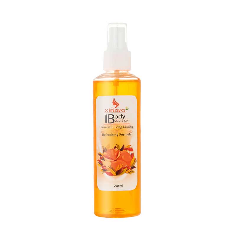 Xinova-Body-Perfume-Powerful-Long-Lasting-200-ml بادی پرفیوم زنانه ژینووا طرح روباه حجم 200 میل