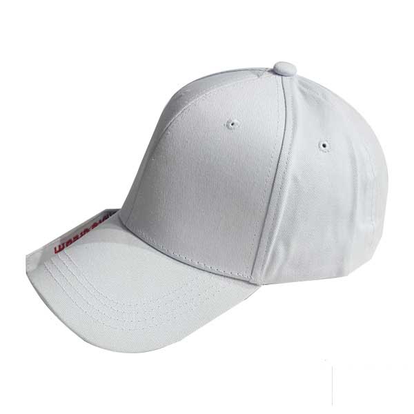 کلاه بیسبالی رنگ سفید bc303