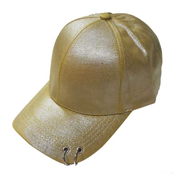 کلاه بیسبالی bc442 رنگ طلایی