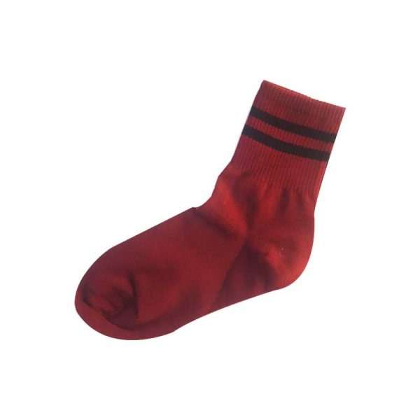 جوراب jr120 رنگ زرشکی