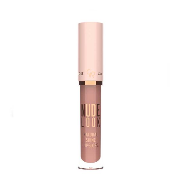 رژ لب مایع براق گلدن رز مدل Nude Look شماره 01