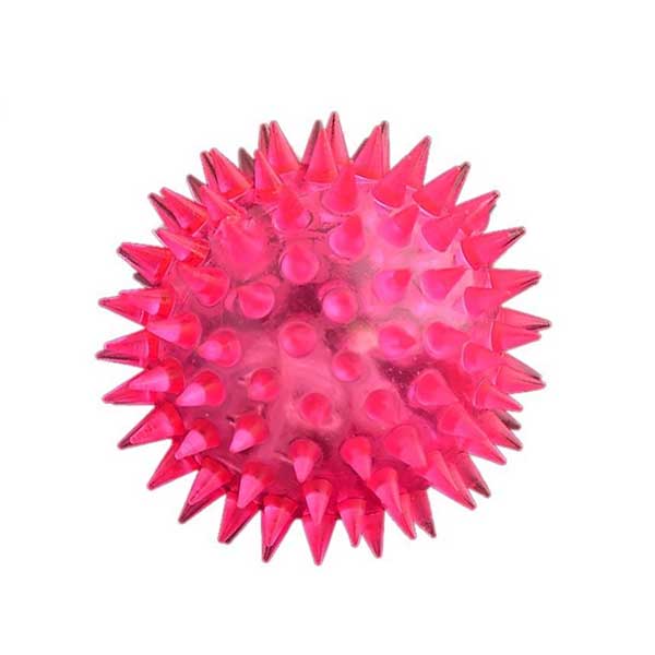 اسباب بازی سگ توپ مدل Latex Dog Ball قرمز