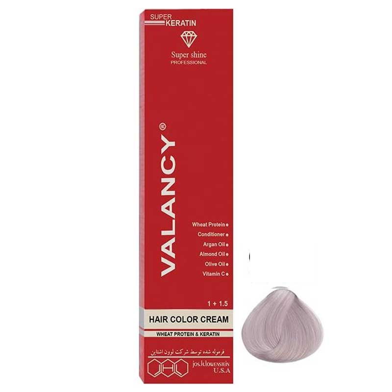 CV11 رنگ مو والانسی سری حرفه ای مدل الماسی شماره CV11