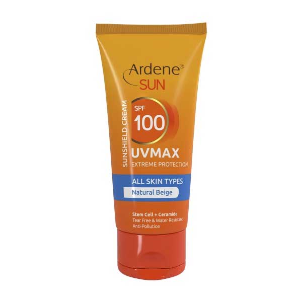 ضد آفتاب بژ طبیعی صدفی SPF100 آردن