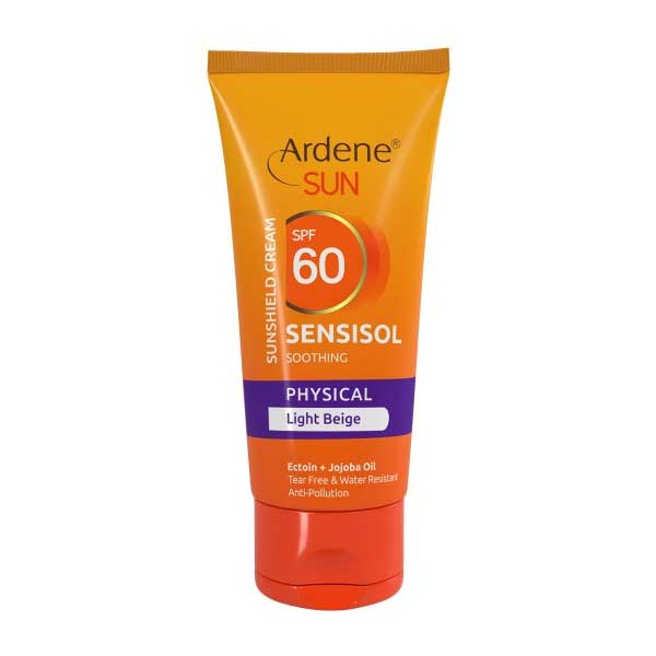 ضد کرم ضدآفتاب بژ روشن SPF60 آردن