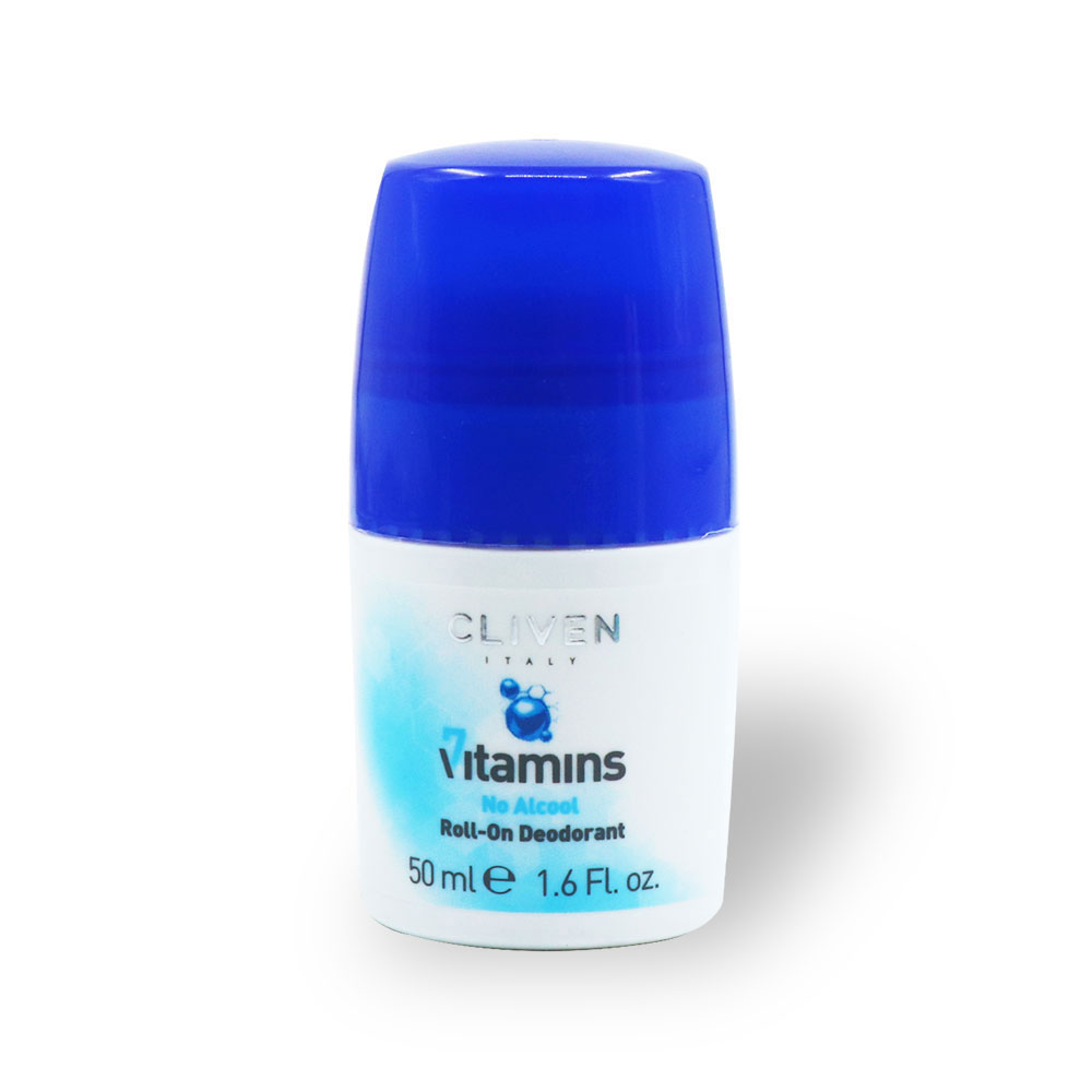 cliven-7vitamine رول ضد تعریق 7 ویتامینه کلیون بدون الکل حجم 50 میل