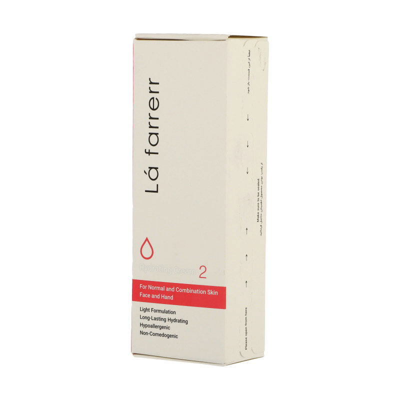 lafarer-hydrating-cream-2 کرم آبرسان صورت و دست لافارر (2) مخصوص پوست های نرمال و مختلط