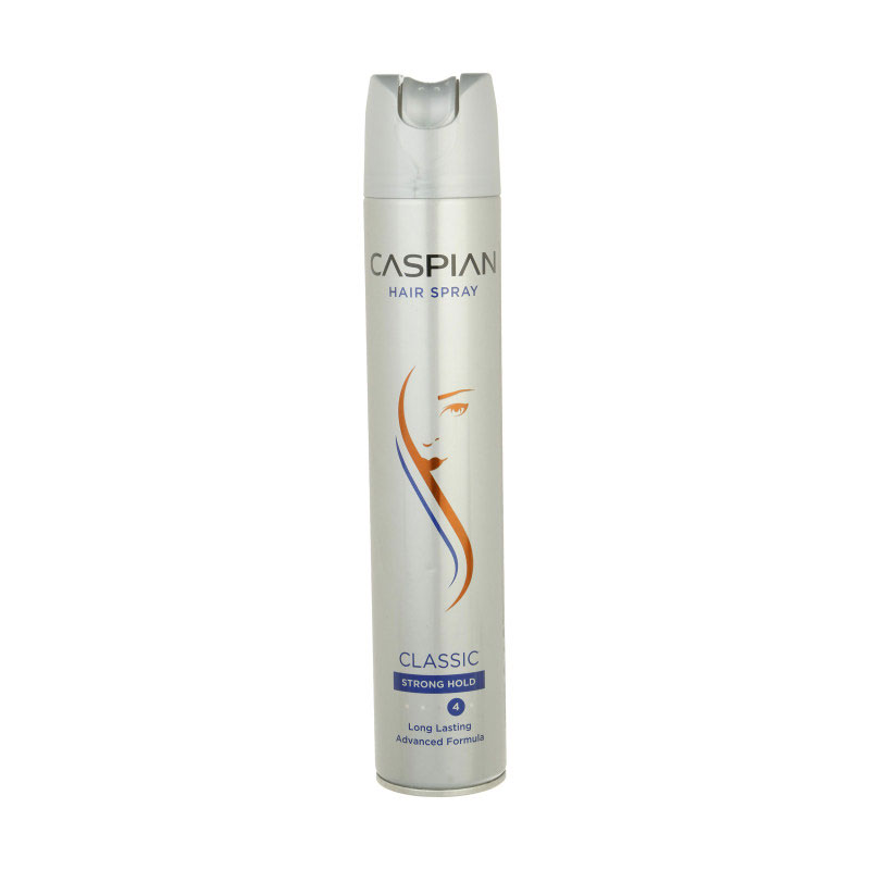 caspian spray 500 ml اسپری حالت دهنده مو کاسپین 500 میل