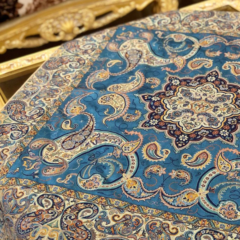 Shahkar-blue-7 ترمه حسنی شاهکار آبی