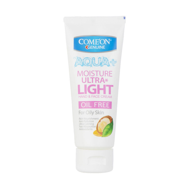 comeon-aqua-ultra-light-oil-free کرم مرطوب کننده کامان مدل Oil Free حجم 75 میلی لیتر