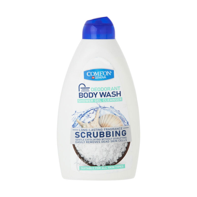 comeon-body-wash-scrubbing شامپو بدن کامان مدل ScrubBing حجم 510 میلی لیتر