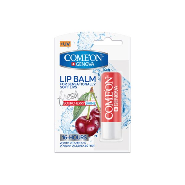 بالم لب کامان مدل آلبالو SOUR CHERRY SHINE