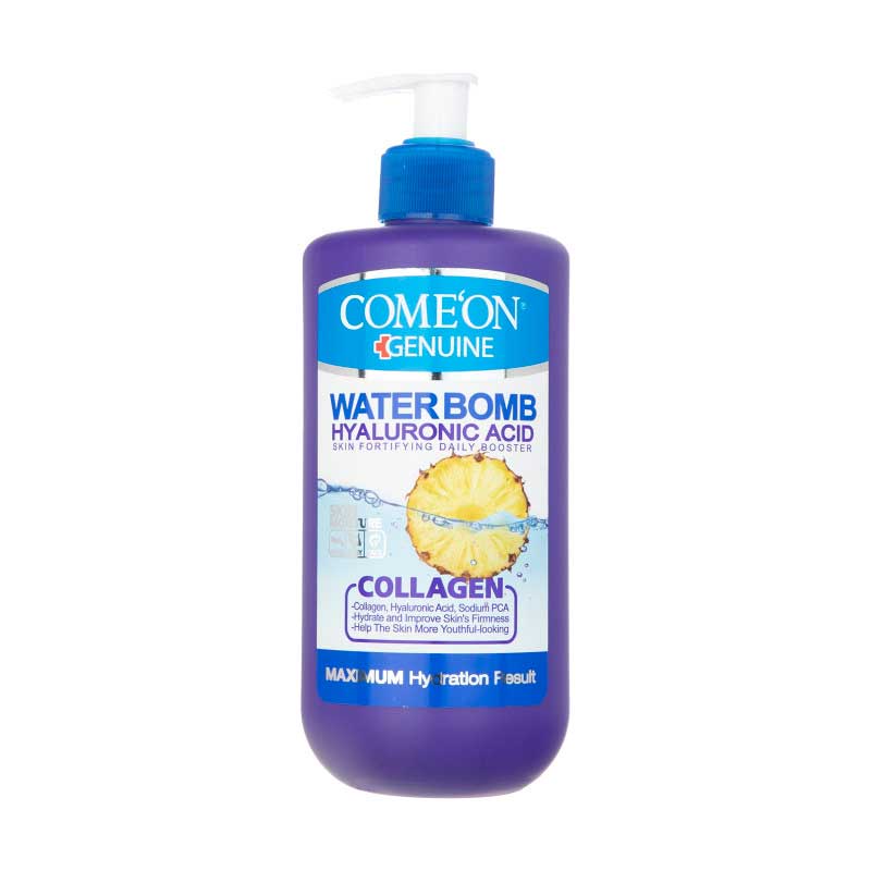 water-bomb-collagen-1 کرم آبرسان کامان سری واتربمب مدل COLLAGEN حجم 500 میلی لیتر