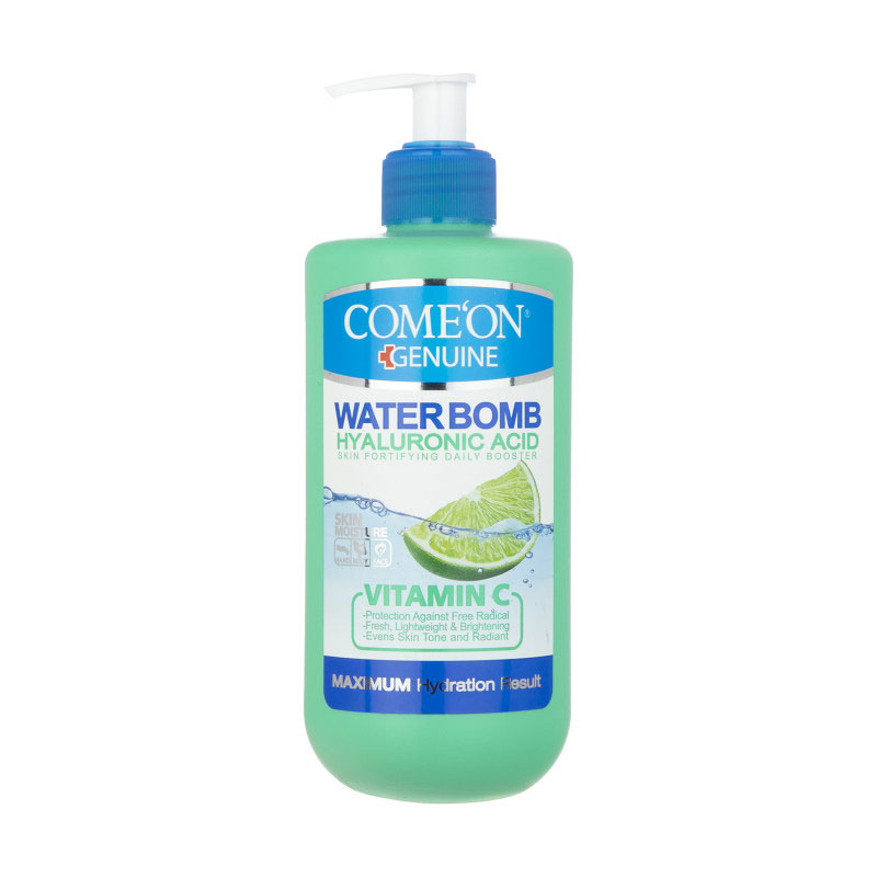 water-bomb-vitamin-c-500 کرم آبرسان کامان سری واتربمب مدل VITAMIN C حجم 500 میلی لیتر