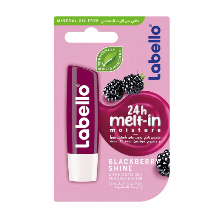 labello-balm-lip-blackberry1 بالم لب شاه توت لابلو مدل Blackberry Shine
