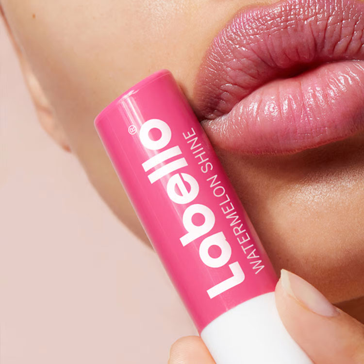 labello-balm-lip-watermelon1 بالم لب هندوانه لابلو مدل Watermelon Shine