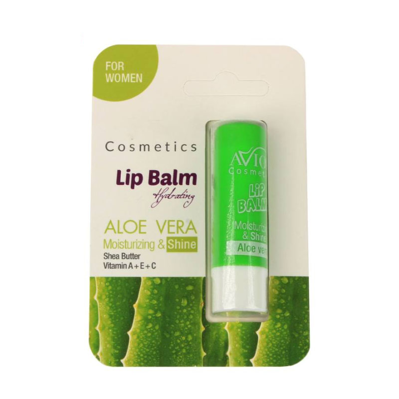lip-balm-avior-aloevera-women بالم لب زنانه اویور مدل آلوئه ورا