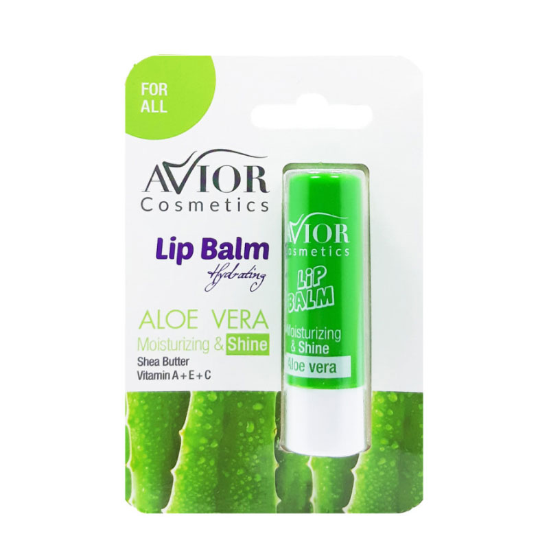 lip-balm-avior-aloevera بالم لب اویور مدل آلوئه ورا