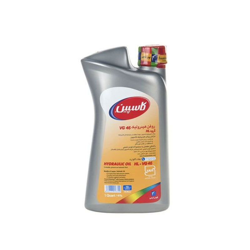 Caspian-VG-46-Car-Hydraulic-Oil-950ml-2 روغن هیدرولیک خودرو کاسپین مدل VG 46 حجم 950 میلی لیتر