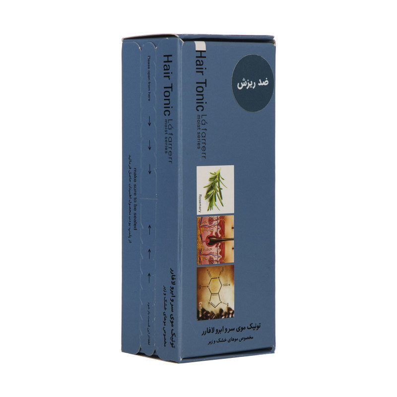 Lafarrerr-Dry-Scalp-Hair-Tonic1 تونیک ضد ریزش لافارر مدل Normal Hair مخصوص مو های خشک و زبر حجم 60 میلی لیتر