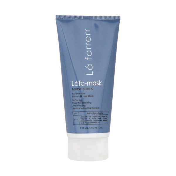 ماسک مو لافارر مدل Dry hair مخصوص مو های خشک و زبر حجم 200 میلی لیتر