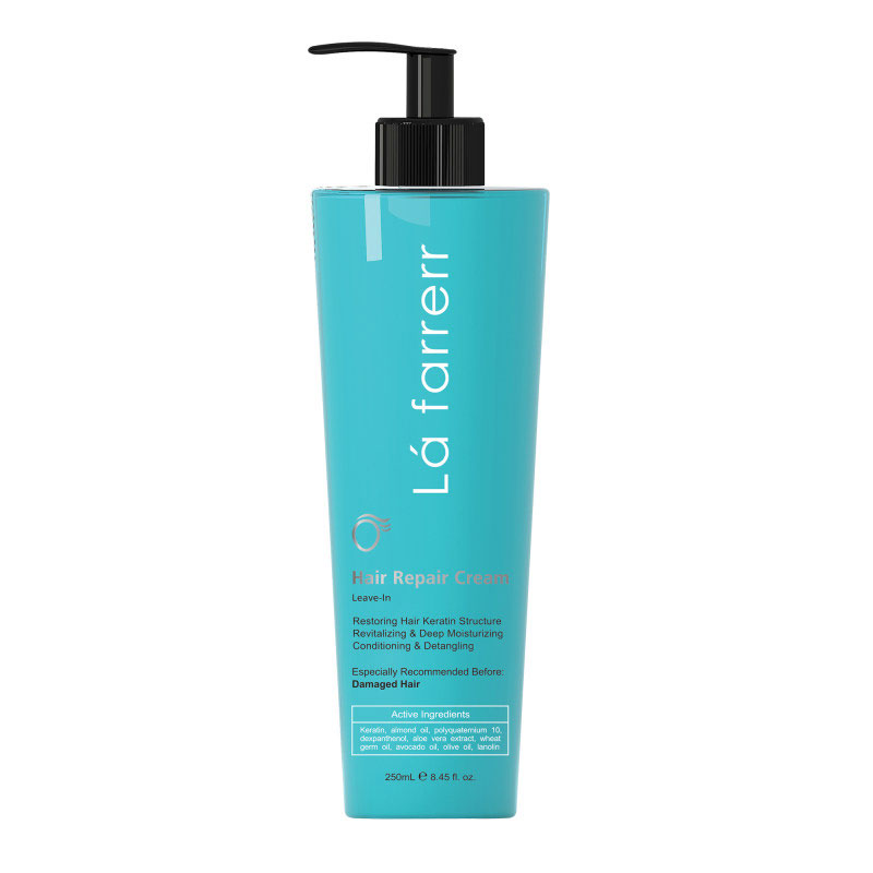 hair-repair-cream کرم ترمیم کننده مو لافارر مناسب مو های آسیب دیده حجم 250 میلی لیتر