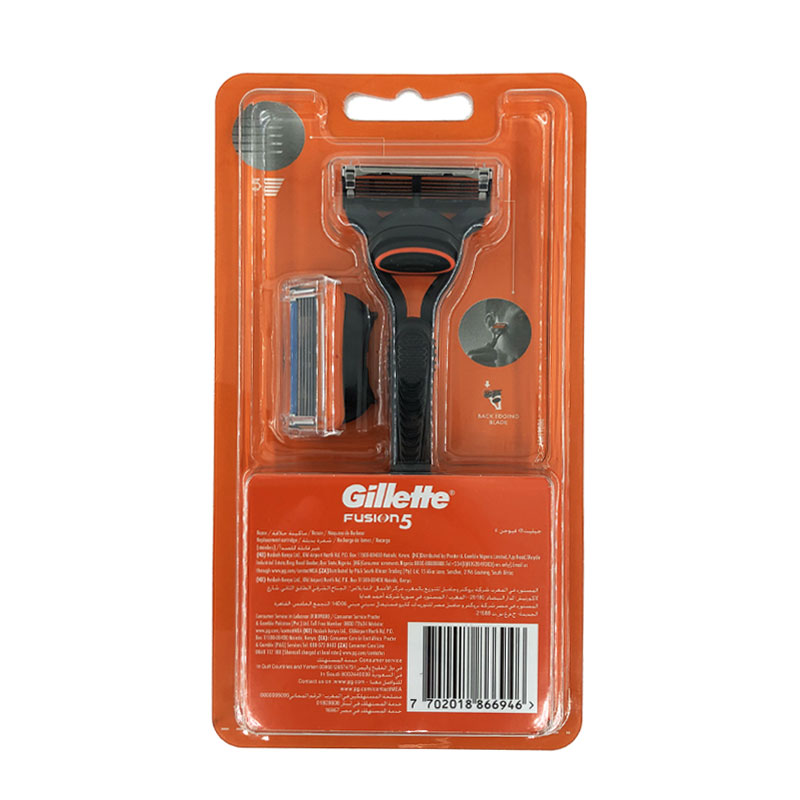 gillette-Fusion-5-1 خود تراش ژیلت مدل Fusion 5 به همراه تیغ یدک