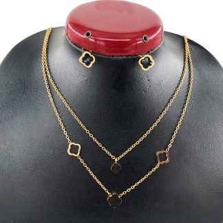 نیم ست زنانه دو ردیفه کد w-se-55