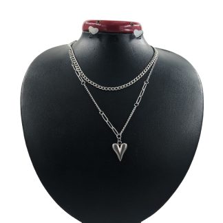 نیم ست زنانه دو ردیفه استیل کد w-se-90