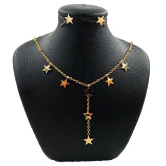 نیم ست زنانه استیل کد w-se-101