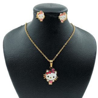 نیم ست زنانه استیل کد w-se-142