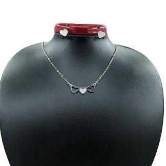 نیم ست زنانه استیل کد w-se-151
