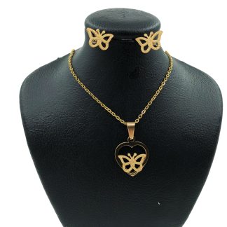 نیم ست زنانه استیل کد w-se-165