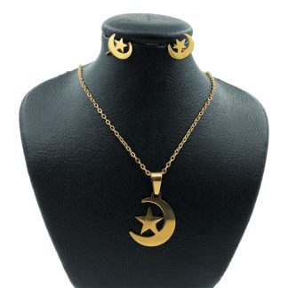 نیم ست زنانه استیل کد w-se-132