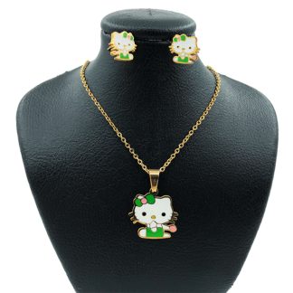 نیم ست زنانه استیل کد w-se-140