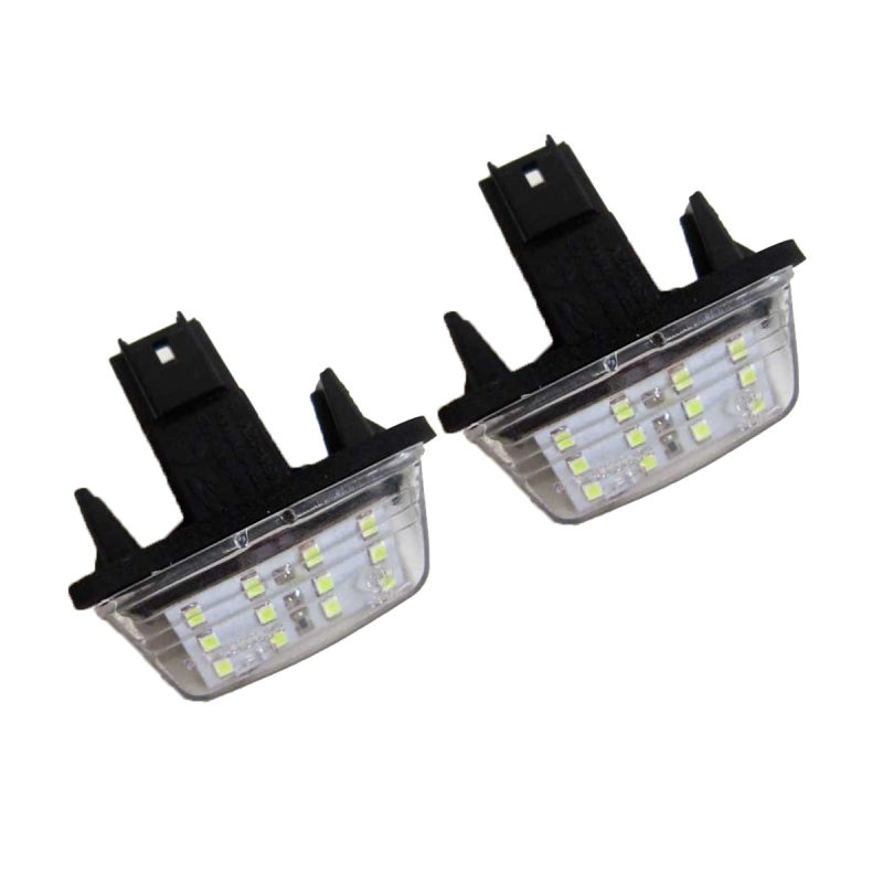 product17111401-21 چراغ پلاک خودرو تک لایت مدل AM 5964 P مناسب برای پژو 206 بسته 2 عددی