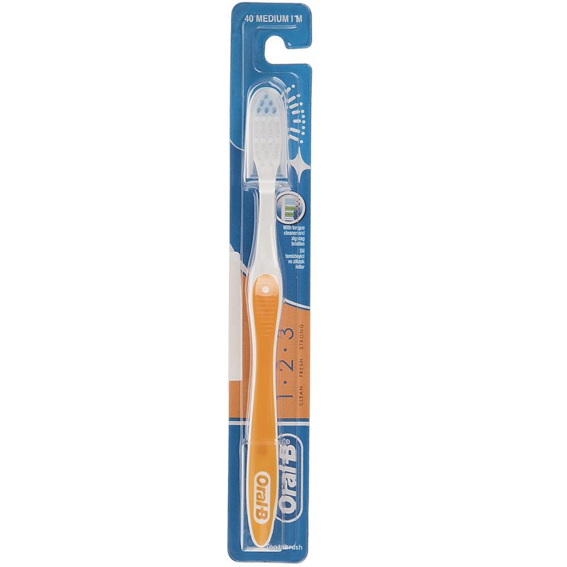product22111401-105 مسواک اورال-بی مدل 123 با برس متوسط