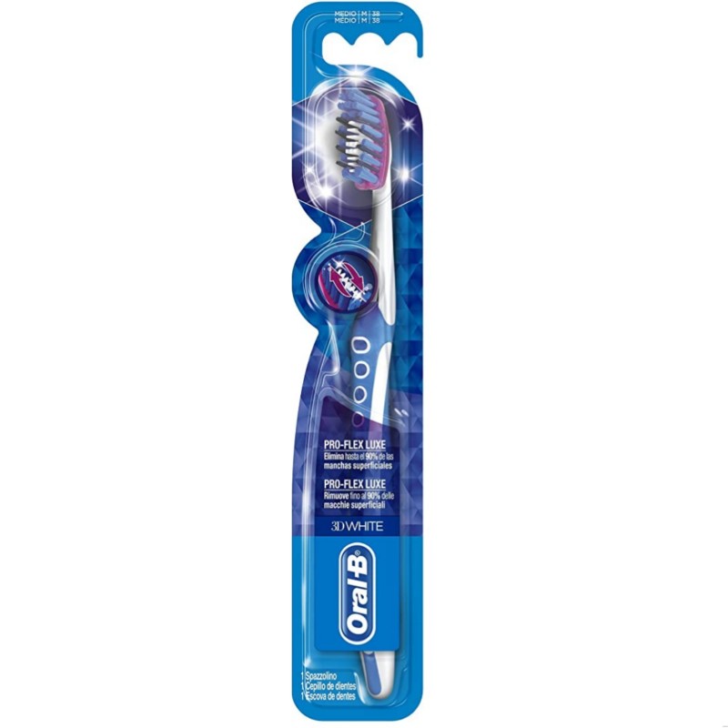 product22111401-139 مسواک اورال-بی مدل 3D White با برس متوسط