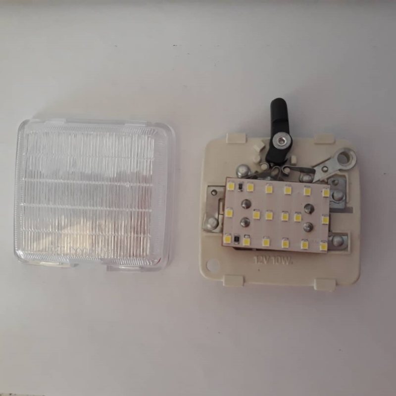 product23111401-2 چراغ سقف خودرو تک لایت اس ام دی مدل AM 5964 مناسب برای پراید