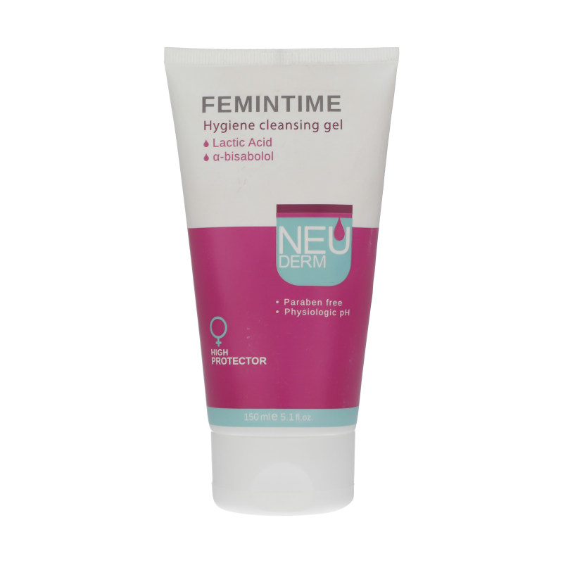 product25111401-1 ژل بهداشتی بانوان نئودرم مدل Femintime حجم 150 میلی لیتر