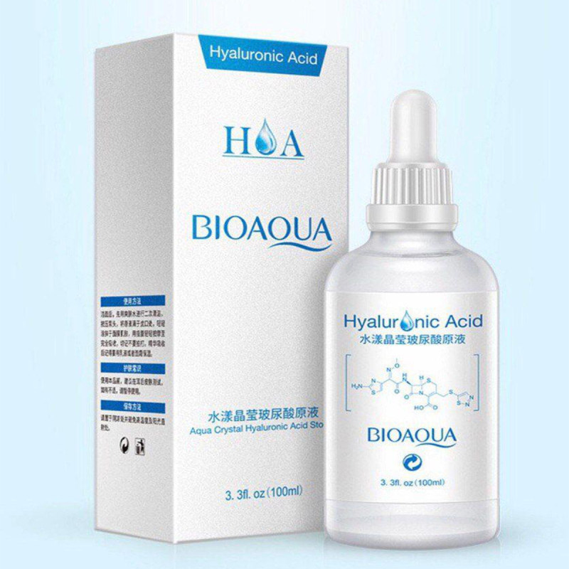 product29111401-5 سرم پوست بایو آکوا مدل Hyaluronic Acid حجم 100 میلی لیتر