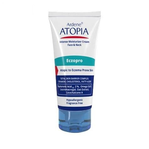 کرم مرطوب کننده صورت و گردن آردن سری Atopia مدل eczopro حجم 50 میلی لیتر