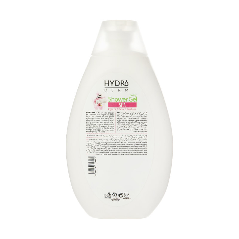 product711402-8 شامپو بدن هیدرودرم مدل SPA حجم 500 میلی لیتر