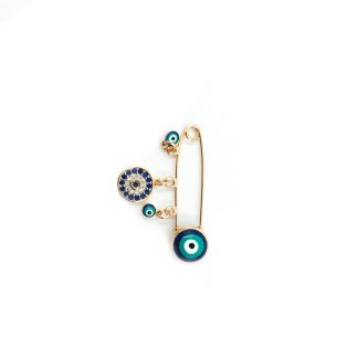 سنجاق سینه زنانه وای اس ایکس طرح نگین کد 4